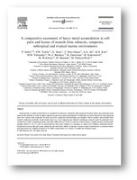 Szefer P., Fowler S.W., Ikuta K., Paez Osuna F.,  Ali A.A., Kim B.-S., Fernandes H.M., Belzunce M.-J., Guterstam B., Kunzendorf H., Wolowicz M., Hummel H., Deslous-Paoli M. (2006). A comparative assessment of heavy metal accumulation in soft parts and byssus of mussels from subarctic, temperate, subtropical and tropical marine environments. Environ. Pollut. 139, 70-78.